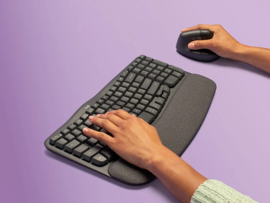 Comfortable-Typing-With-The-New-Logitech-Wave-Keys-Ergonomic-Keyboard
